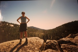 Jessica Sequoia National Park 1995 rock