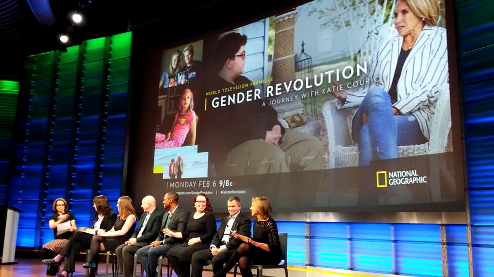 Gender Revolution panel with Katie Couric