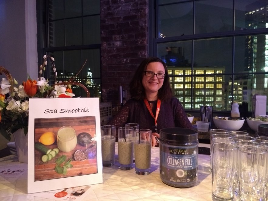 BlogHer18 Health - Mindful Healthy Life - Jessica Claire Haney with Primal Kitchen Spa Smoothie